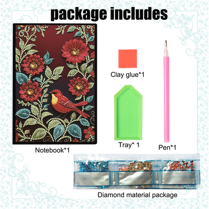 Special Shaped Xmas Diamond Painting Diary Book for Birthdays Or Christmas Gifts