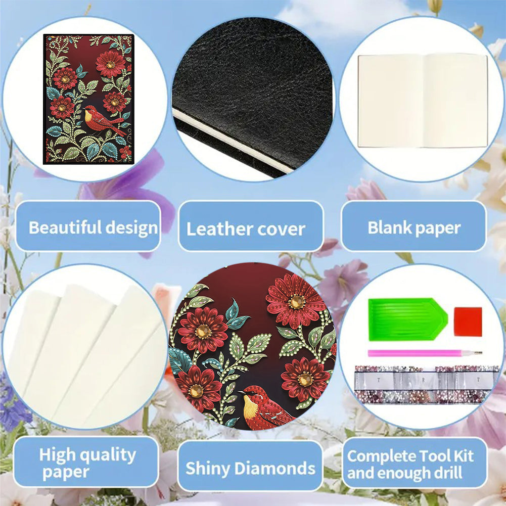 Special Shaped Xmas Diamond Painting Diary Book for Birthdays Or Christmas Gifts