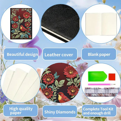 Special Shaped Xmas Diamond Painting Diary Book for Birthdays Or Christmas Gifts