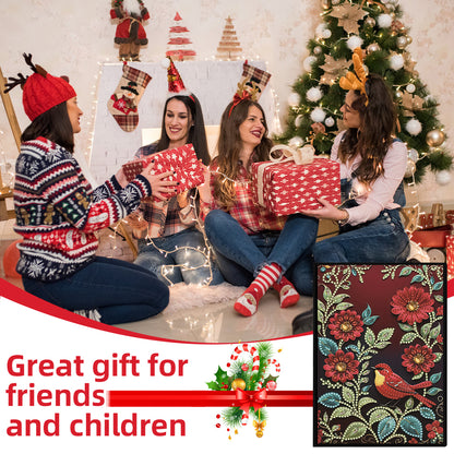 Special Shaped Xmas Diamond Painting Diary Book for Birthdays Or Christmas Gifts