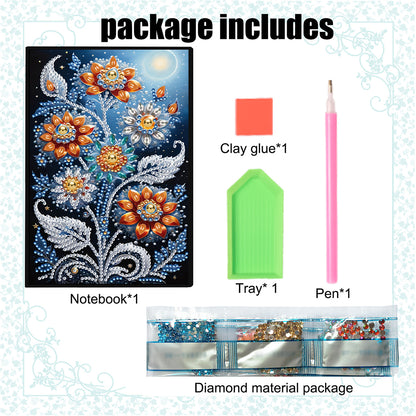Special Shaped Xmas Diamond Painting Diary Book for Birthdays Or Christmas Gifts