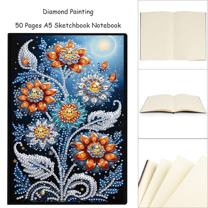 Special Shaped Xmas Diamond Painting Diary Book for Birthdays Or Christmas Gifts
