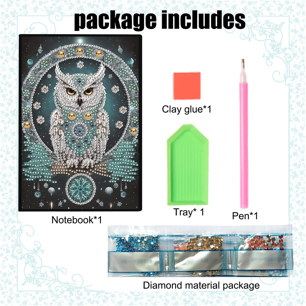 Special Shaped Xmas Diamond Painting Diary Book for Birthdays Or Christmas Gifts