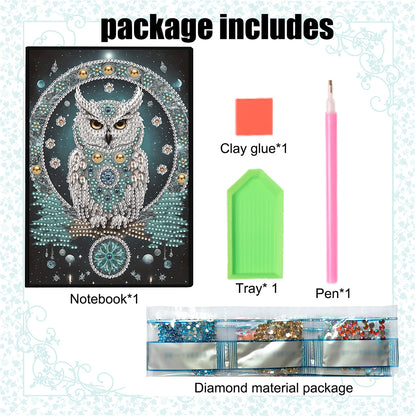 Special Shaped Xmas Diamond Painting Diary Book for Birthdays Or Christmas Gifts