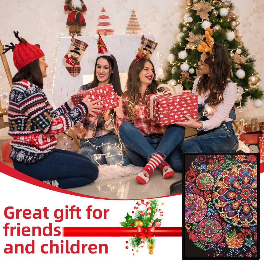 Special Shaped Xmas Diamond Painting Diary Book for Birthdays Or Christmas Gifts