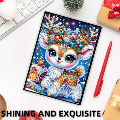 Special Shaped Xmas Diamond Painting Diary Book for Birthdays Or Christmas Gifts