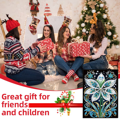 Special Shaped Xmas Diamond Painting Diary Book for Birthdays Or Christmas Gifts