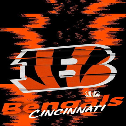 Cincinnati Bengals Team - Full Round Drill Diamond Painting 30*55CM