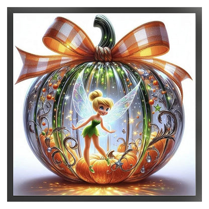 Pumpkin Elf - 11CT Stamped Cross Stitch 45*45CM