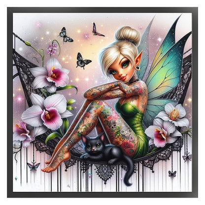 Elf - 11CT Stamped Cross Stitch 45*45CM