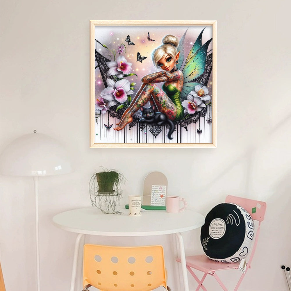 Elf - 11CT Stamped Cross Stitch 45*45CM