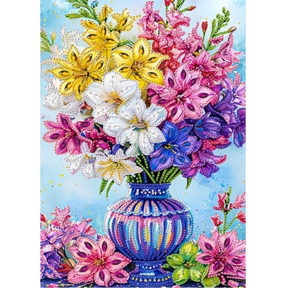 Vase - Special Shaped Drill Diamond Painting 30*40CM
