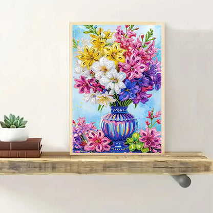 Vase - Special Shaped Drill Diamond Painting 30*40CM