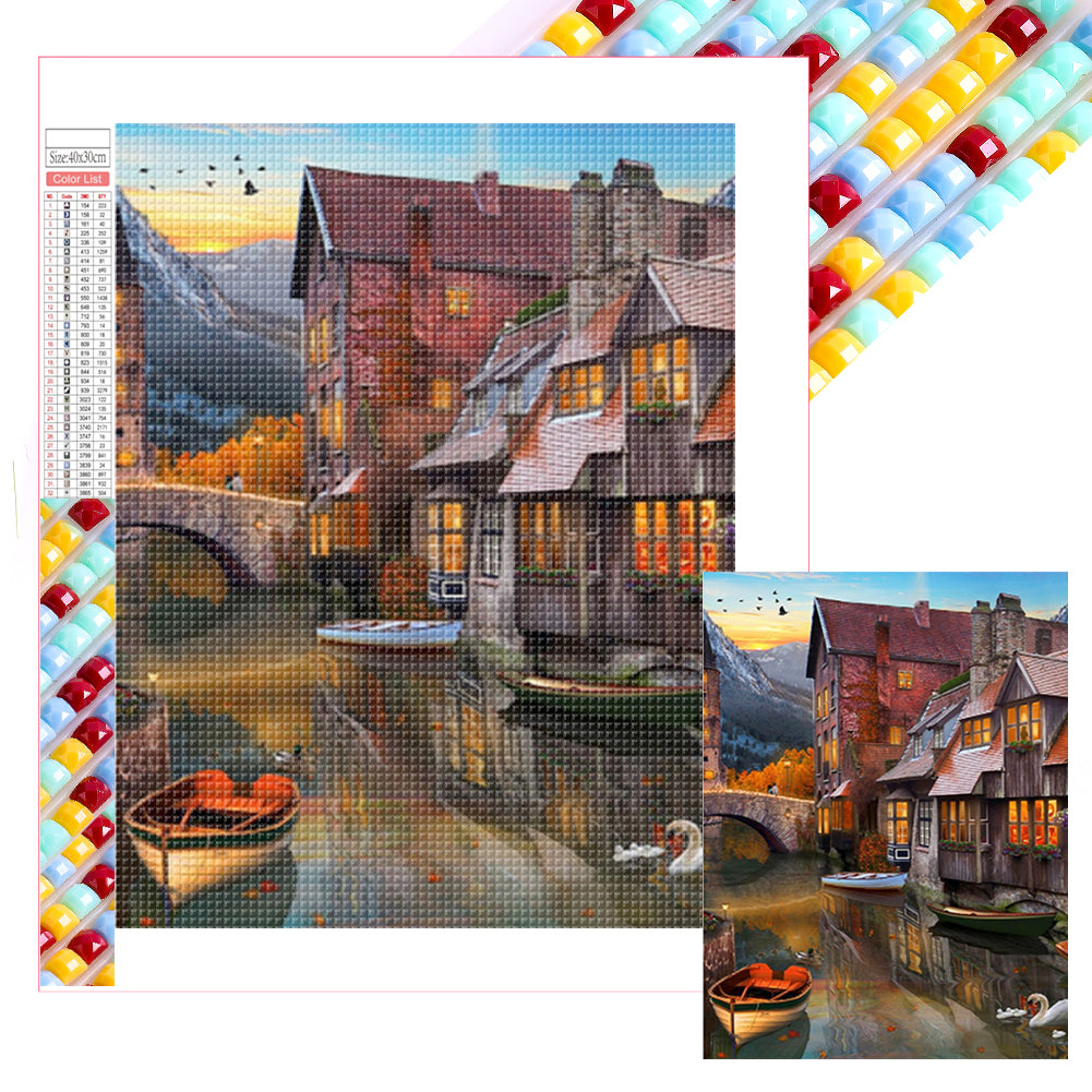 House - Full Square Drill Diamond Painting 30*40CM