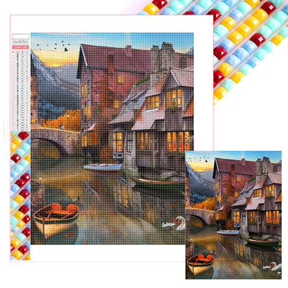 House - Full Square Drill Diamond Painting 30*40CM