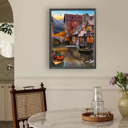 House - Full Square Drill Diamond Painting 30*40CM