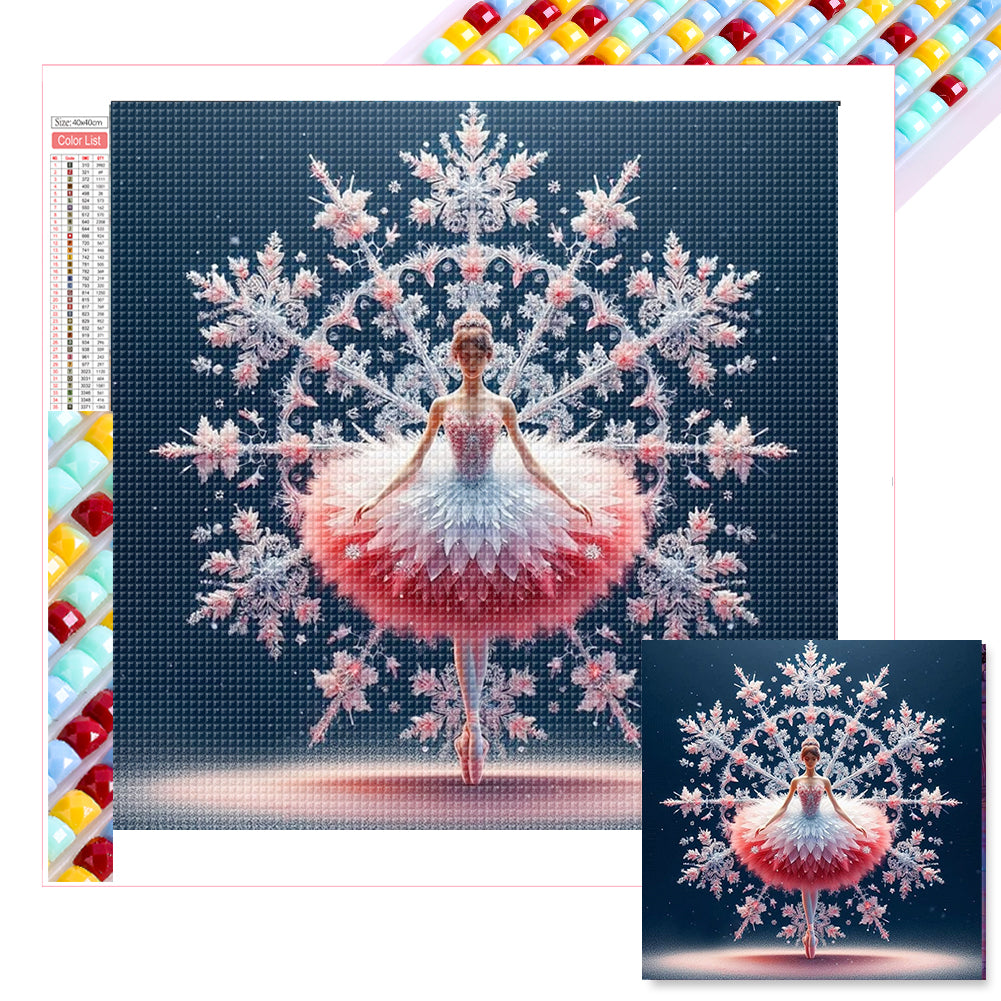 Girl - Full Square Drill Diamond Painting 40*40CM