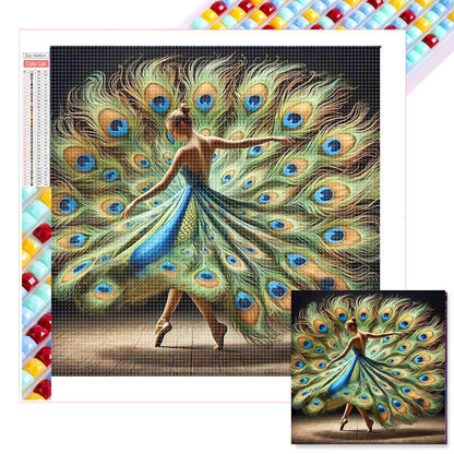 Girl - Full Square Drill Diamond Painting 40*40CM