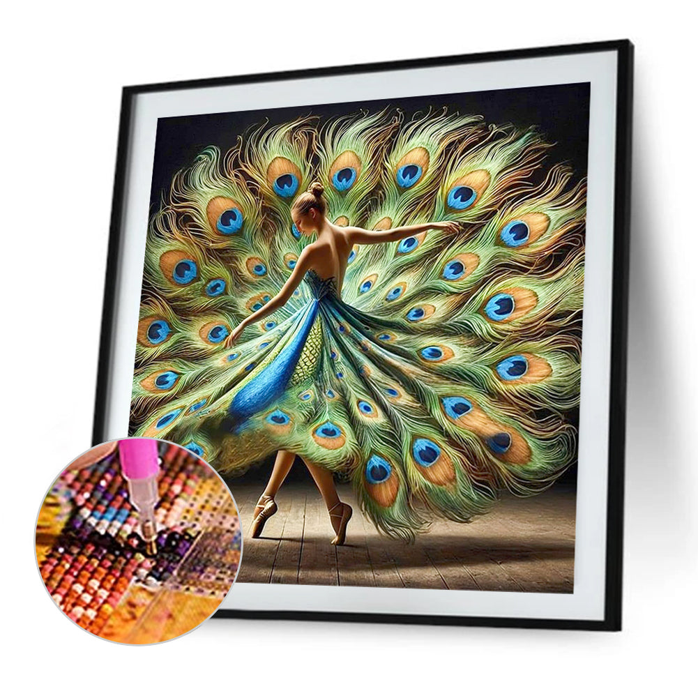 Girl - Full Square Drill Diamond Painting 40*40CM