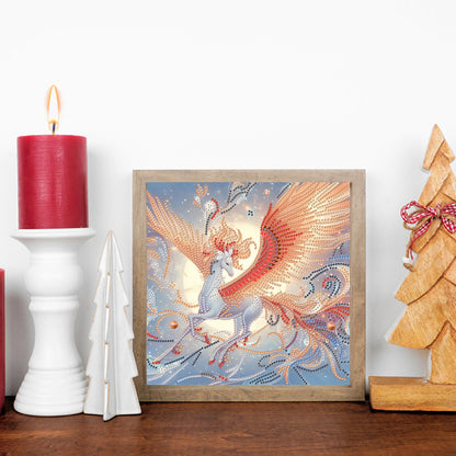 Horse With Wings - Special Shaped Drill Diamond Painting 30*30CM