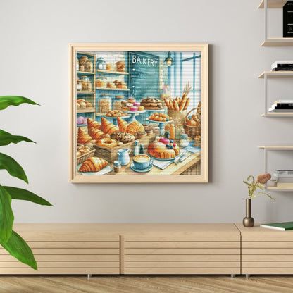 Bakery - 14CT Stamped Cross Stitch 75*71CM (Fairy Brand)