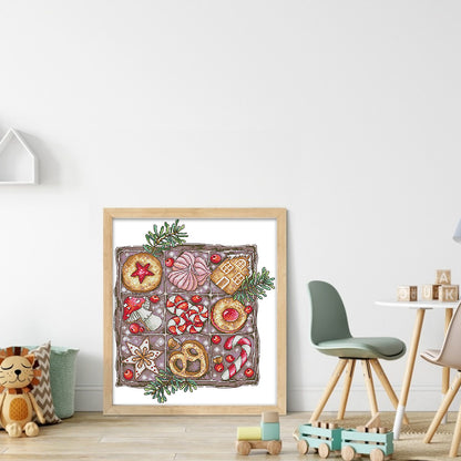 Christmas Cookies - 14CT Stamped Cross Stitch 29*33CM (Joy Sunday)