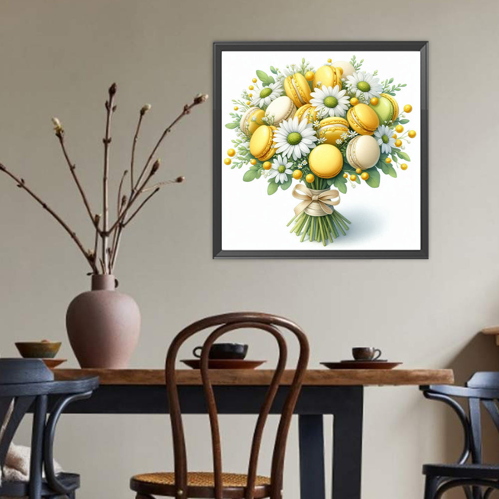 Macaron Bouquet - Full Round Drill Diamond Painting 40*40CM