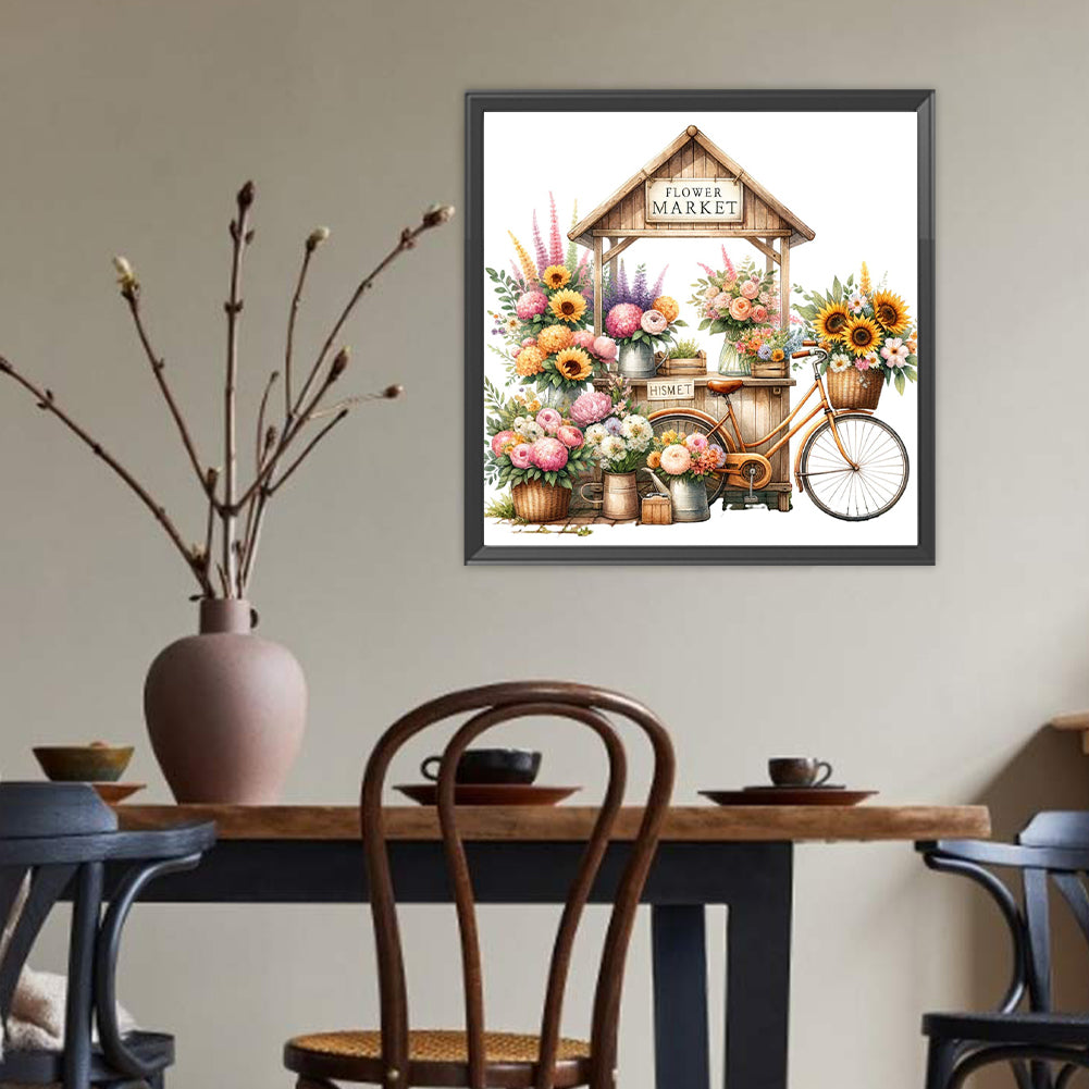 Florist - Full Round Drill Diamond Painting 40*40CM