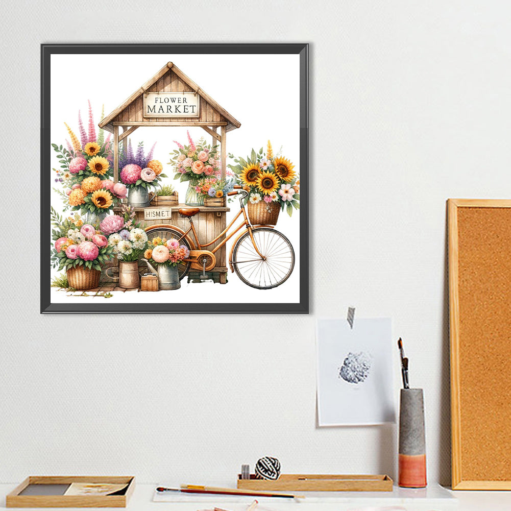 Florist - Full Round Drill Diamond Painting 40*40CM