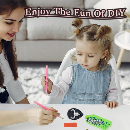 12 Pairs DIY Diamond Art Earrings Double Sided Diamond Painting Earrings Kit