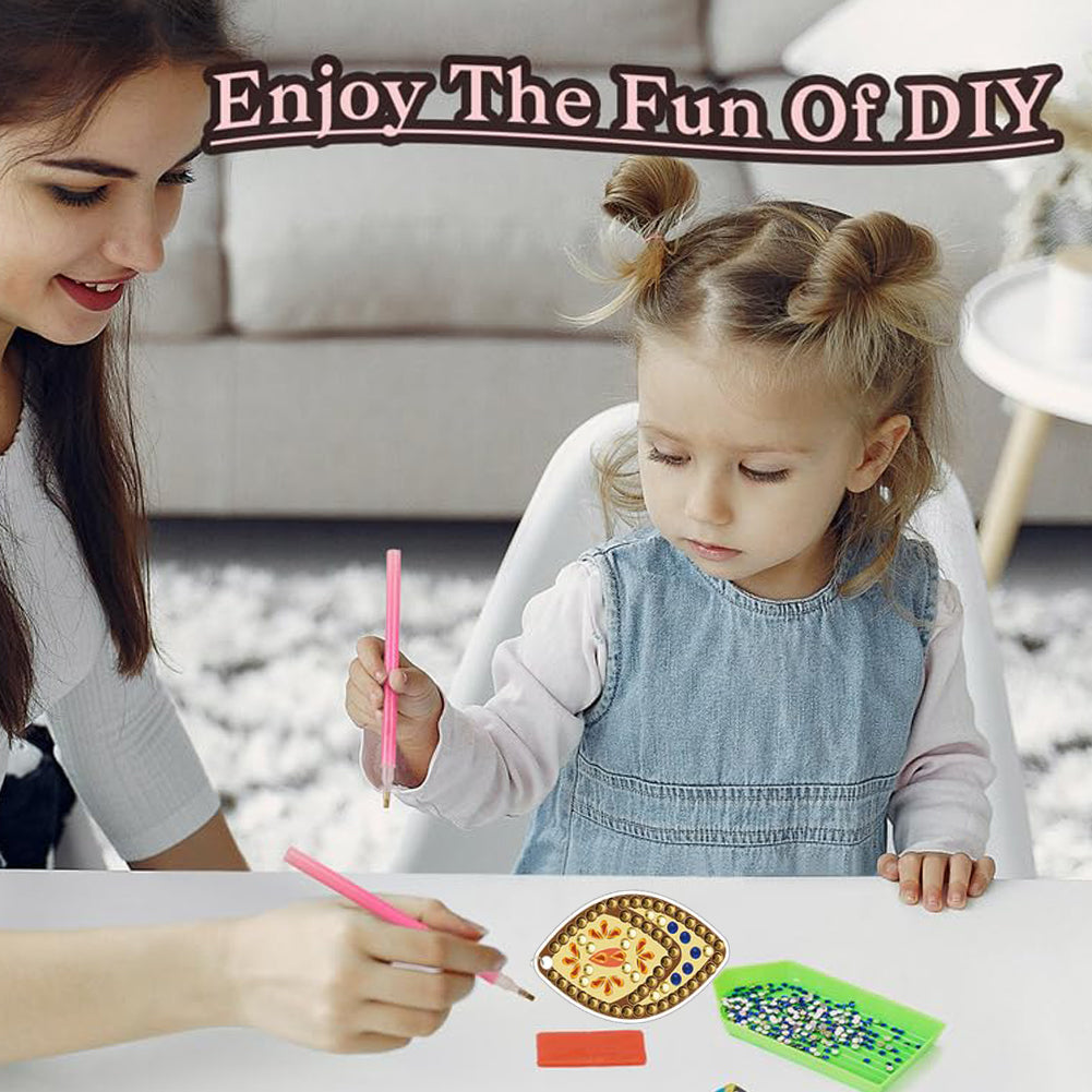 12 Pairs DIY Diamond Art Earrings Double Sided Diamond Painting Earrings Kit