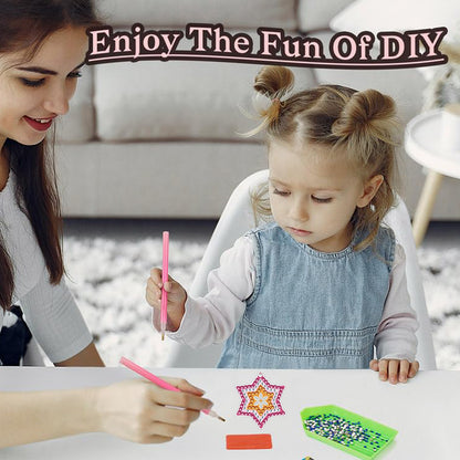 12 Pairs DIY Diamond Art Earrings Double Sided Diamond Painting Earrings Kit