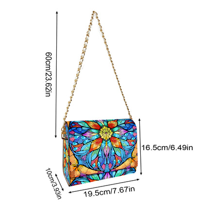 DIY Diamond Art Wooden Coin Pouch 5D Diamond Painting Crystal Rhinestone Purse