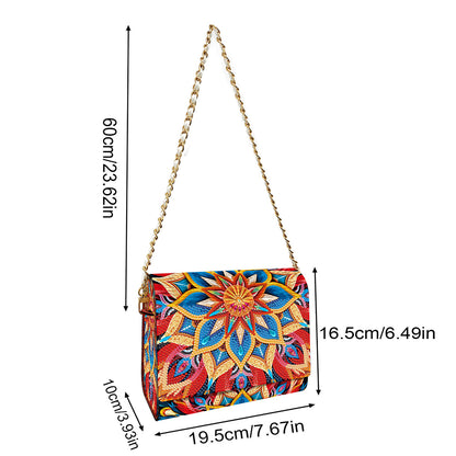 DIY Diamond Art Wooden Coin Pouch 5D Diamond Painting Crystal Rhinestone Purse