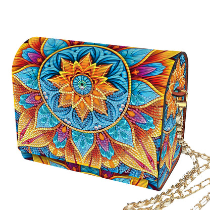 DIY Diamond Art Wooden Coin Pouch 5D Diamond Painting Crystal Rhinestone Purse