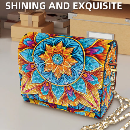 DIY Diamond Art Wooden Coin Pouch 5D Diamond Painting Crystal Rhinestone Purse