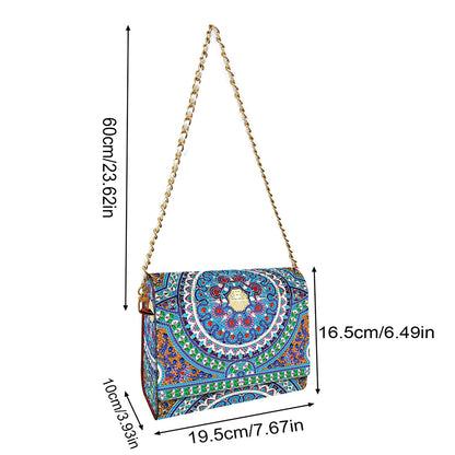DIY Diamond Art Wooden Coin Pouch 5D Diamond Painting Crystal Rhinestone Purse