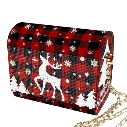 DIY Diamond Art Wooden Coin Pouch 5D Diamond Painting Crystal Rhinestone Purse