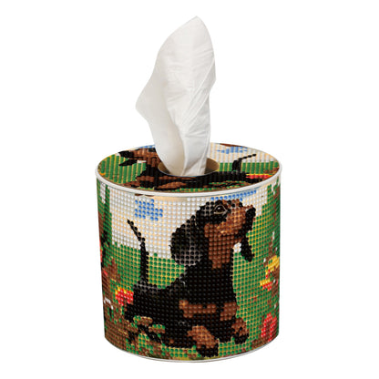 DIY Diamond Painting Handmade Tissue Holder Rhinestones Decorative Tissue Box
