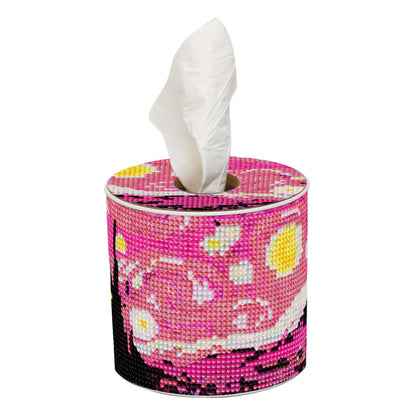DIY Diamond Painting Handmade Tissue Holder Rhinestones Decorative Tissue Box