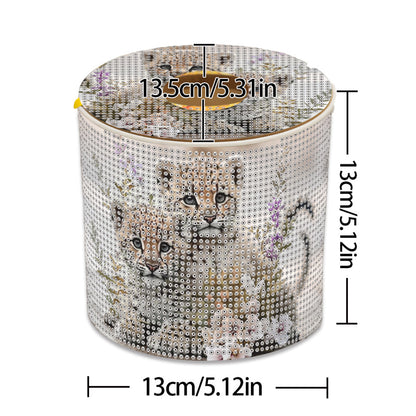 DIY Diamond Painting Handmade Tissue Holder Rhinestones Decorative Tissue Box