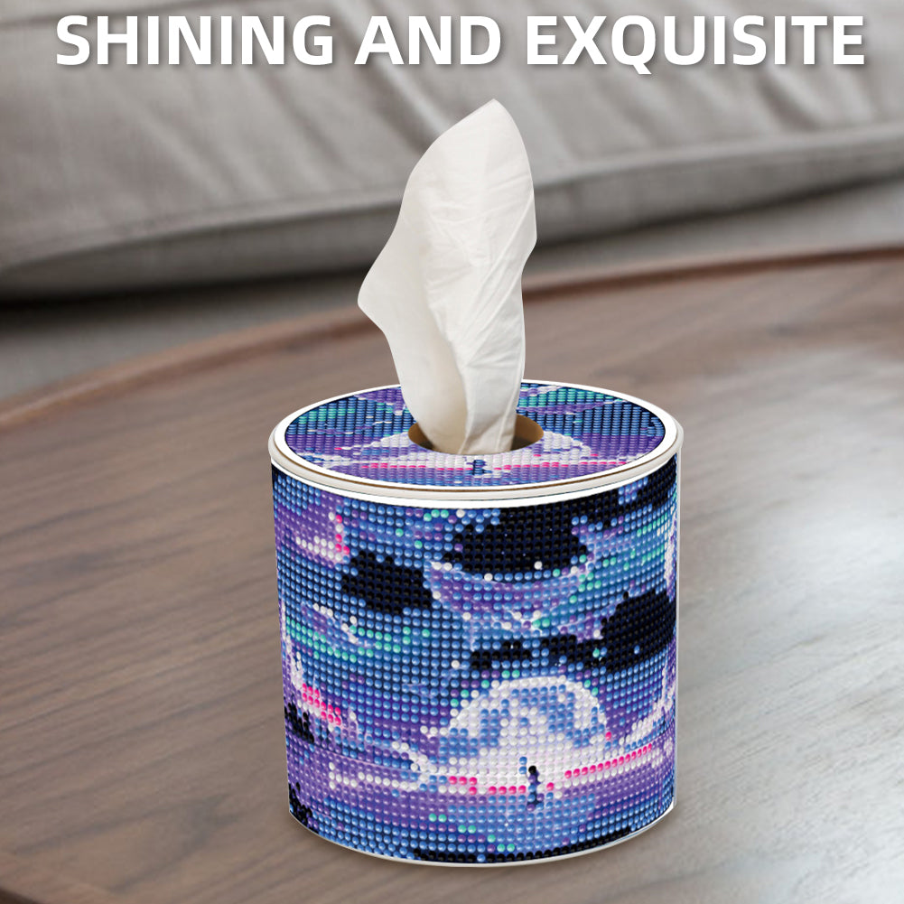 Whale DIY Diamond Painting Handmade Tissue Holder Rhinestones Crystal Tissue Box