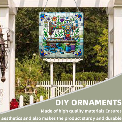2D Flat DIY Diamond Art Pendant Diamond Painting Set Home Wall Decoration Crafts