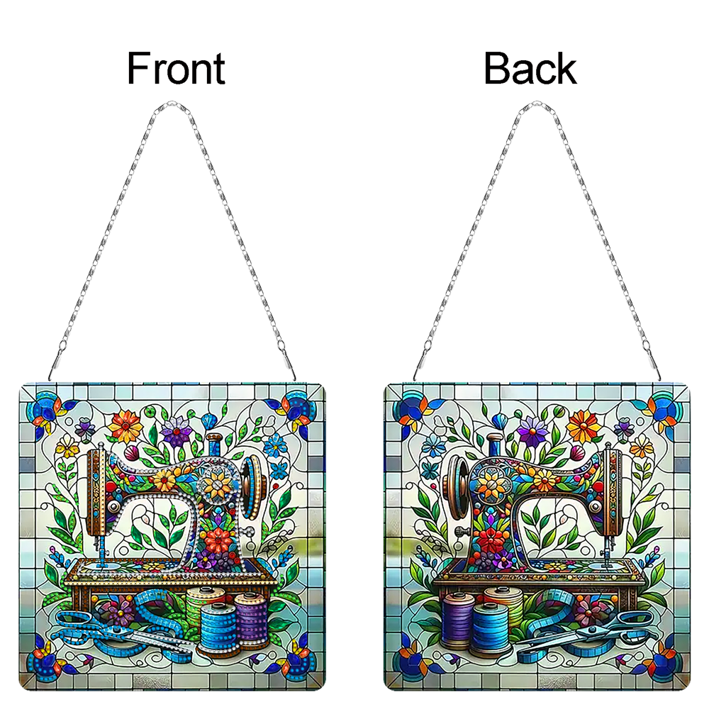 2D Flat DIY Diamond Art Pendant Diamond Painting Set Home Wall Decoration Crafts