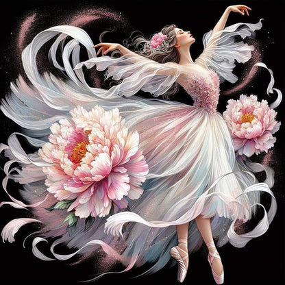 Dream Ballet Girl - Full Square Drill Diamond Painting 40*40CM