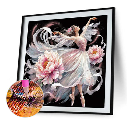 Dream Ballet Girl - Full Square Drill Diamond Painting 40*40CM