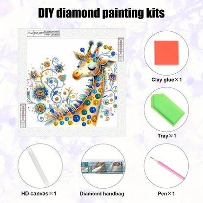 Giraffe - Special Shaped Drill Diamond Painting 30*30CM