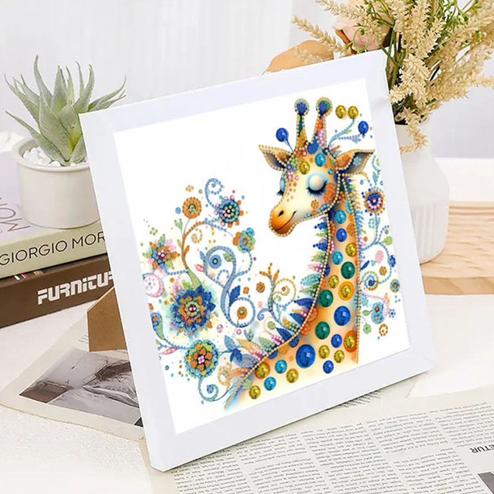Giraffe - Special Shaped Drill Diamond Painting 30*30CM
