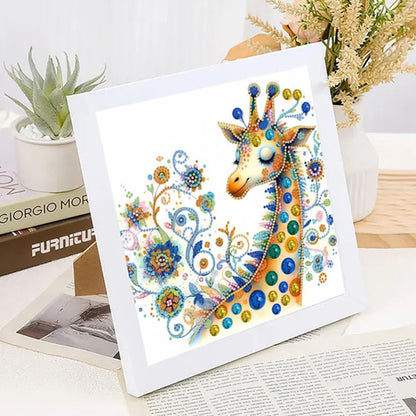 Giraffe - Special Shaped Drill Diamond Painting 30*30CM