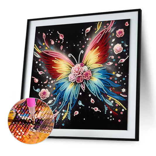Butterfly - Special Shaped Drill Diamond Painting 30*30CM